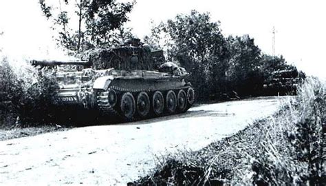 Two Cromwell Tanks In Normandy 1944 Cromwell Tank British Tank