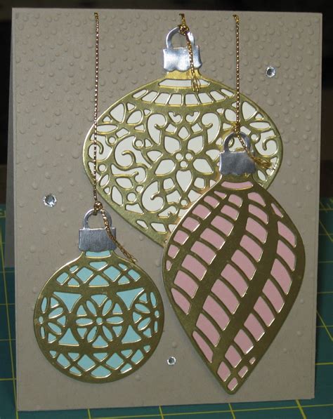 Stampin On The Prairie Delicate Ornaments