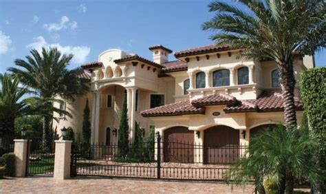 Mediterranean Style Homes Mediterranean House Plans House Plans With