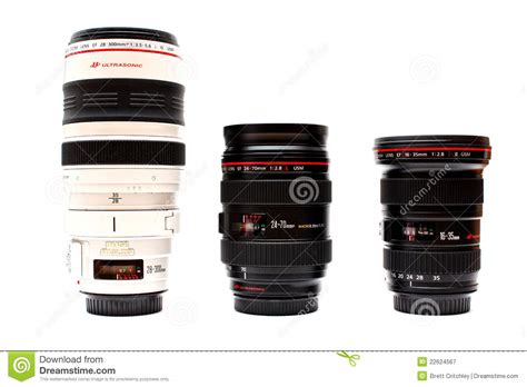 Canon L Series Lenses Editorial Photography Image Of