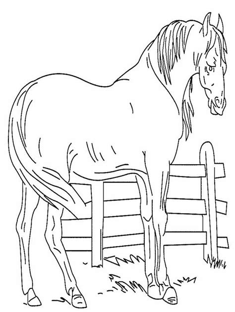 Coloring Pages Of A Horse 116 Free Printable Coloring Pages Farm