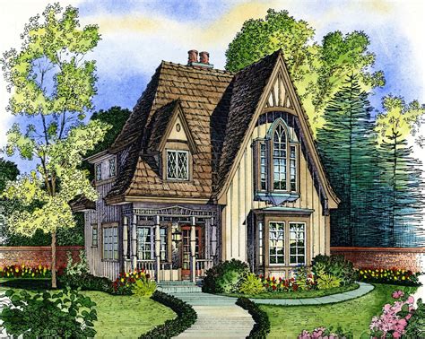 English Tudor Cottage House Plans Home Outdoor Jhmrad 162421