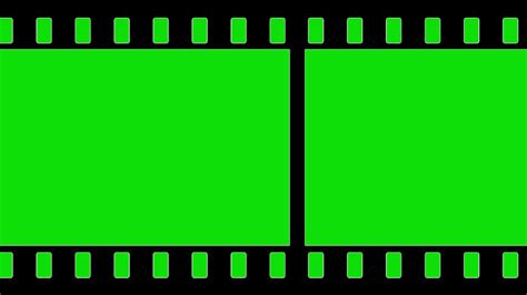 Green Screen Film Strip Royalty Free Youtube