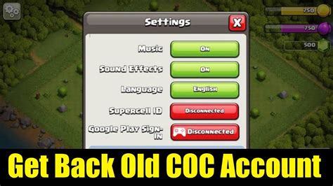 How To Get Your Old Clash Of Clans Account Back How To Recover Clash