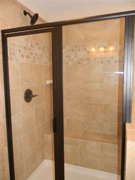 Best ceramic tiles for bathroom flooring ideas #ceramictile #tilebathroom. Ceramic Tile Shower Designs - Traditional - Bathroom ...