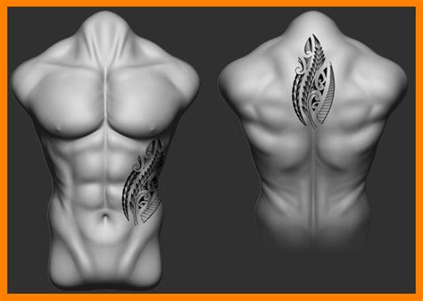 Maori Silverfern Tattoo Design With Tribal Koru Shapes