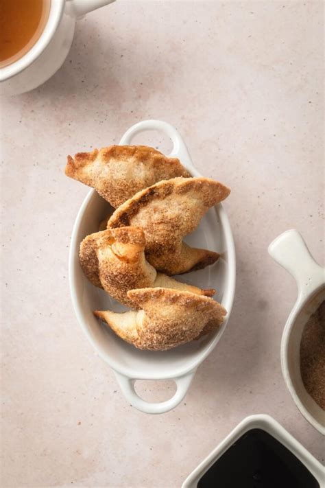 Apple Empanadas With Cinnamon Sugar Made In The Air Fryer Or Oven