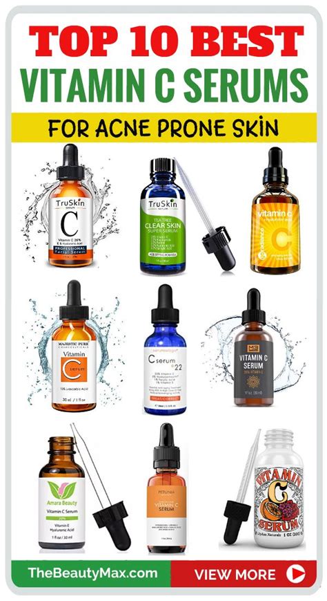 This supplement comes in liquid form, meaning it absorbs faster than a standard capsule. Top 10 Best Vitamin C Serums for Acne Prone Skin | Best ...