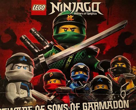 The Sons Of Garmadon Poster Ninja Team Star Wars Lightsaber Toy