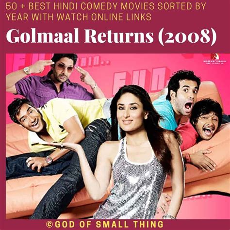 50 Best Hindi Comedy Movies Of All Time With Watch Online Links