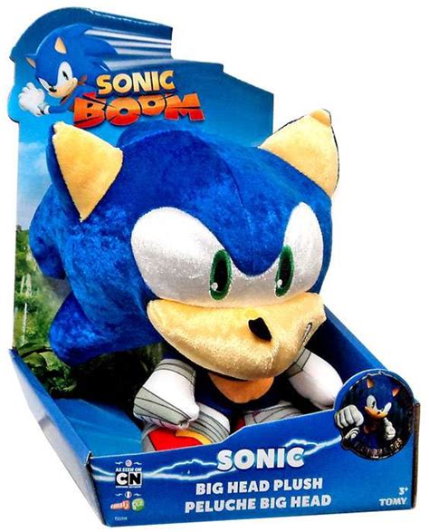 Sonic The Hedgehog Sonic Boom Metallic Sonic Big Head 8 Plush Tomy Toywiz