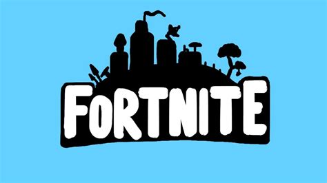 Fortnite Logo How To Paint Epic Games Speedart Youtube