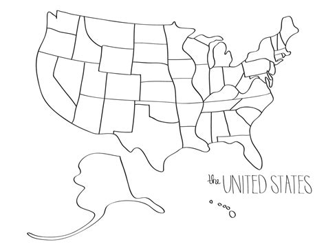 How To Draw The United States Map | Images and Photos finder