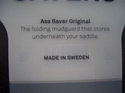 Made In Sweden Ass Savers Ass Savers Extended 入荷 ロードバイク ・マウンテンバイク