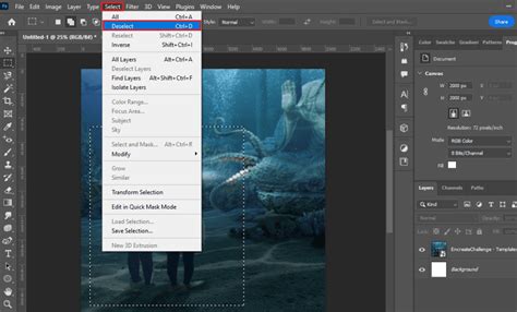 3 Ways To Invert Selection In Photoshop With And Without Shortcut