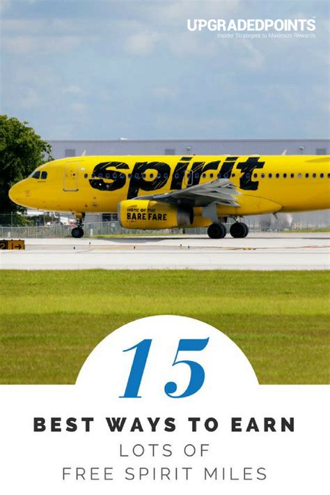 Credit card to earn air miles. 11 Best Ways To Earn Lots of Spirit Airlines Free Spirit Points 2021 | Spirit airlines, Best ...
