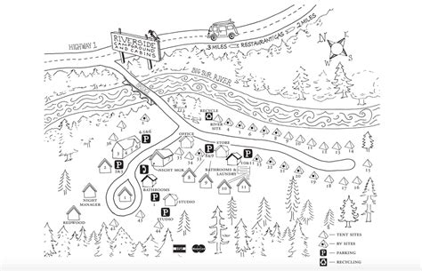 View Our Campground Map — Riverside Campground And Cabins