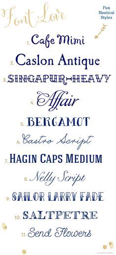 Lovely Little Snippets Font Friday Nautical Fonts Lettering Fonts
