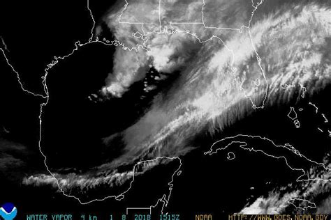 Gulf Of Mexico Water Vapor Goes East Noaa Goes Geostationary