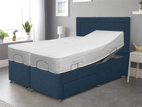 Willow And Eve Cool Gel Electric Adjustable 6ft Super King Size Bed 2 X 3ft