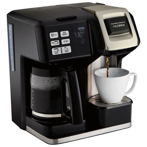 The drip coffee maker enters the 21st century with wolf gourmet. Hamilton Beach FlexBrew 2-Way Coffee Maker - 12-Cup ...