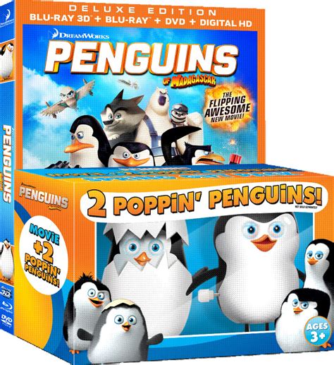 Best Buy Penguins Of Madagascar Includes Digital Copy 3d Blu Ray