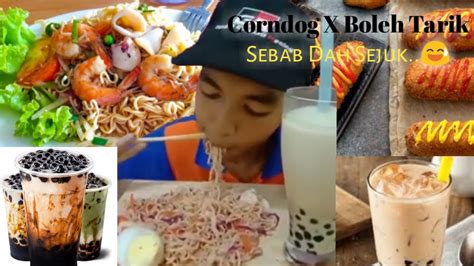 Penjualan boba tea bagai cendawan tumbuh selepas hujan. Meggi Kerabu | Corndog | Air Boba Viral - YouTube