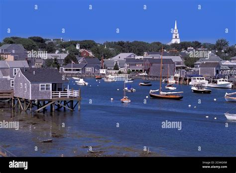 Nantucket Harbor Nantucket Island Massachusetts Usa Stock Photo Alamy