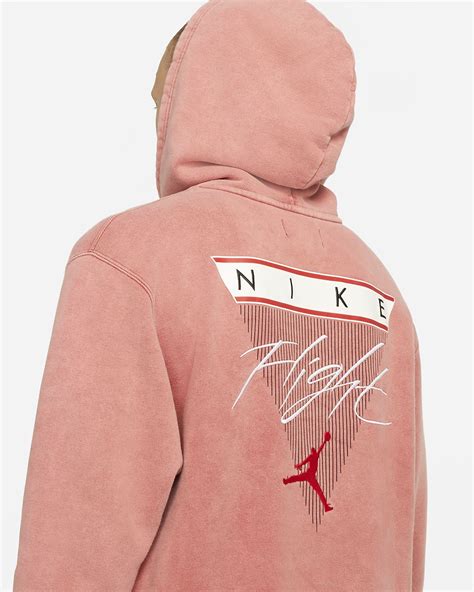 Jordan Flight Fleece Mens Graphic Pullover Hoodie Nike No