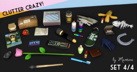 The Ultimate List Of Sims 4 Clutter Cc Kitchen Bedroom Bathroom