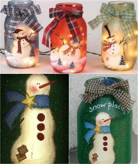 12 Magnificent Mason Jar Christmas Decorations You Can Make Yourself