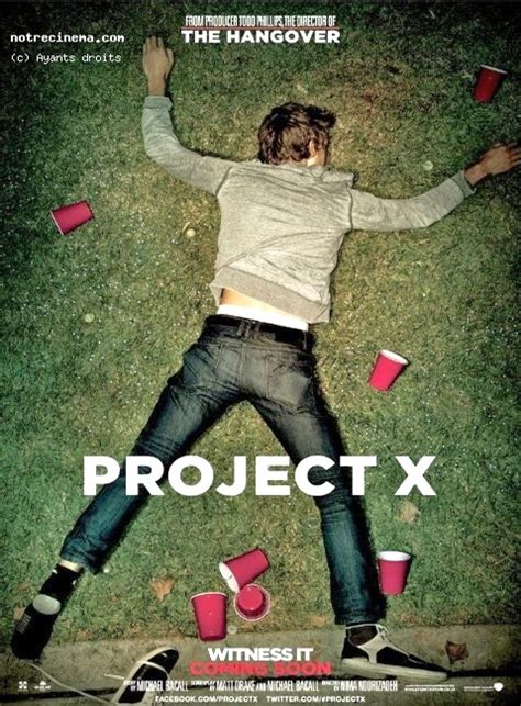 Their idea is innocent enough: Jaquette/Covers Projet X (PROJECT X)