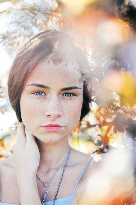Portrait Of Beautiful Girl By Jovana Vukotic