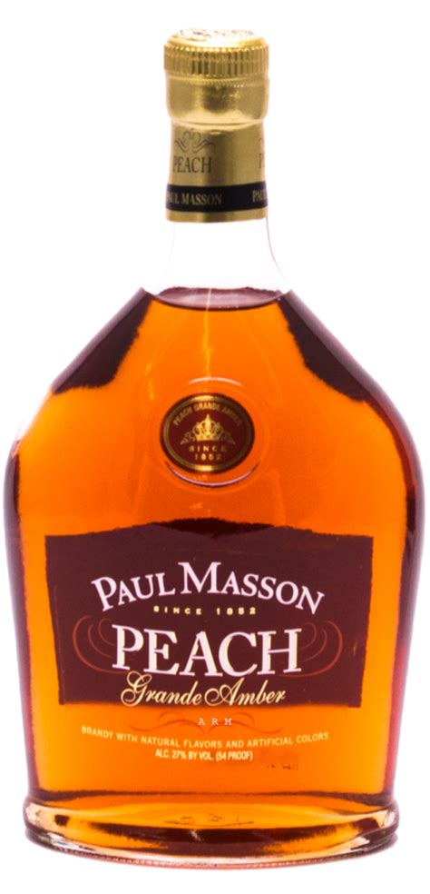 Paul Masson Peach Brandy 750ml Luekens Wine Spirits