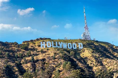 Hollywood Sign In Los Angeles Editorial Photography Image Of Monica