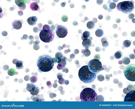 Lots Of Colorful Micro Cells Royalty Free Stock Photos Image 6608648