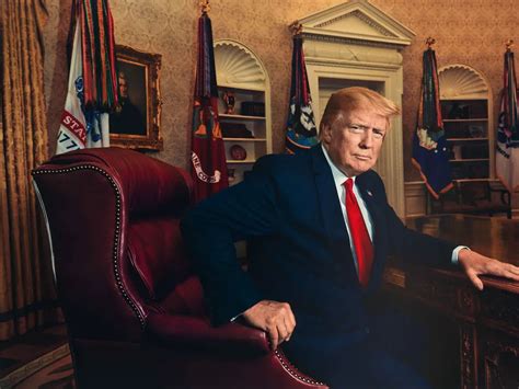 photograph of former president donald j trump is newly acquired by the national portrait