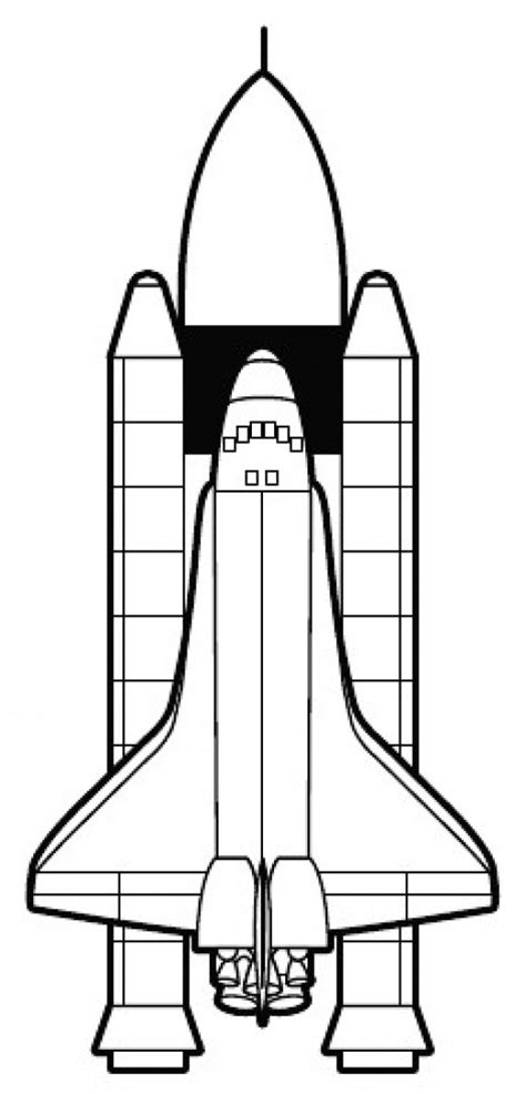 Spaceship Transportation Printable Coloring Pages