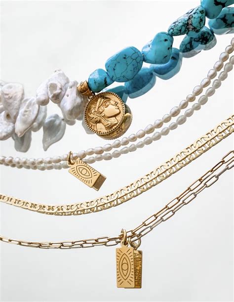 Hermina Athens Jewelry Link Bracelets Turquoise Necklace