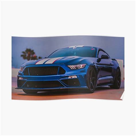 Ford Mustang Shelby Gt350 Poster For Sale By Depolloteesman Redbubble