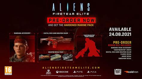 Aliens Fireteam Elite m/ bonus PS5 Pre-order og få ...