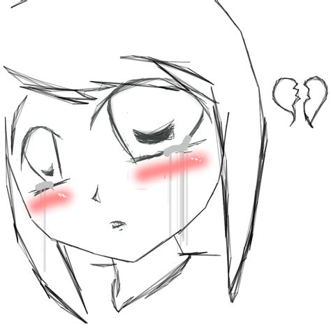 Crying Anime Girl By Jemmanime On Deviantart