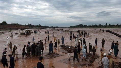 Pakistan Floods Kill At Least 53 After Heavy Rains Bbc News