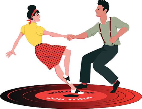 Royalty Free Swing Dance Clip Art Vector Images And Illustrations Istock