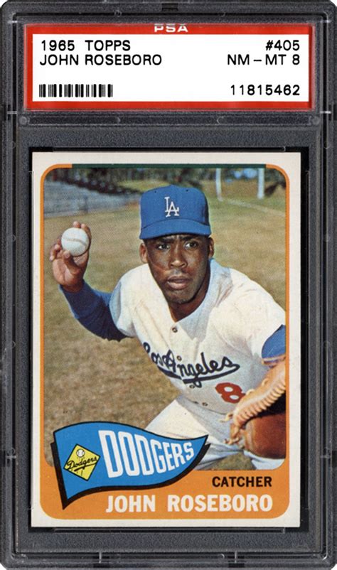We did not find results for: 1965 Topps John Roseboro | PSA CardFacts™