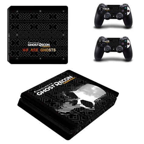 Tom Clancy Vinyl Decal For Ps4 Slim Console Cover For Playstaion 4