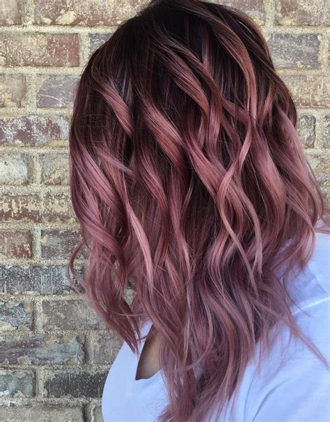 bold balayage rose gold hair ombre gold ombre hair ombre hair