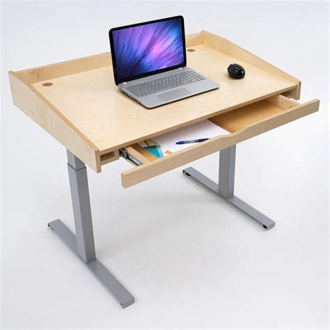 Desks With Drawers Standing Desk Workstations