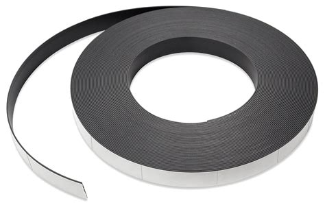 Master Magnetics Flexible Magnet Strip With White Vinyl Coating 132