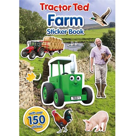 Tractor Ted Farm Sticker Book — Farm Toys Online